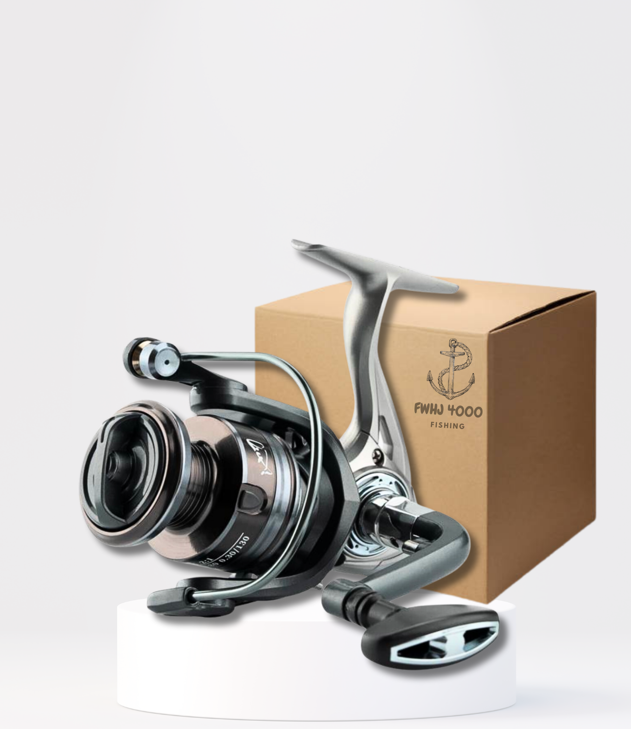 POYRAZ Spin Olta Makinesi 4000 Metal Makara Çelik Bilye FWHJ40