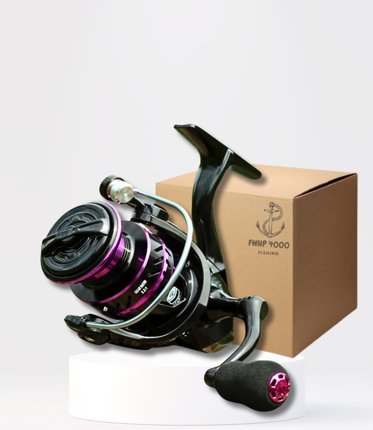 POYRAZ Spin Olta Makinesi 4000 Metal Makara Çelik Bilye FWHP40