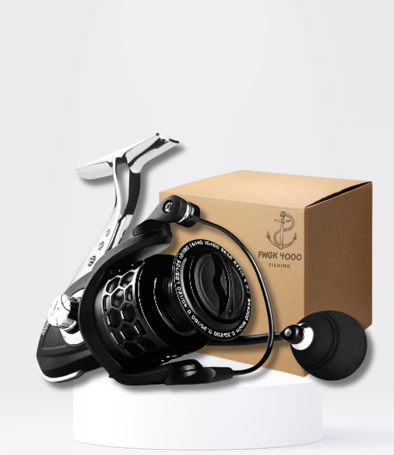 POYRAZ Spin Olta Makinesi Profesyonel 4000 Metal Hafif Makara Gövde FGWK40