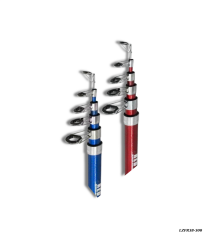 POYRAZ Teleskopik Olta Kamışı 300 cm 218 gr Balık Olta 3.00m Kamış LZFR38-300