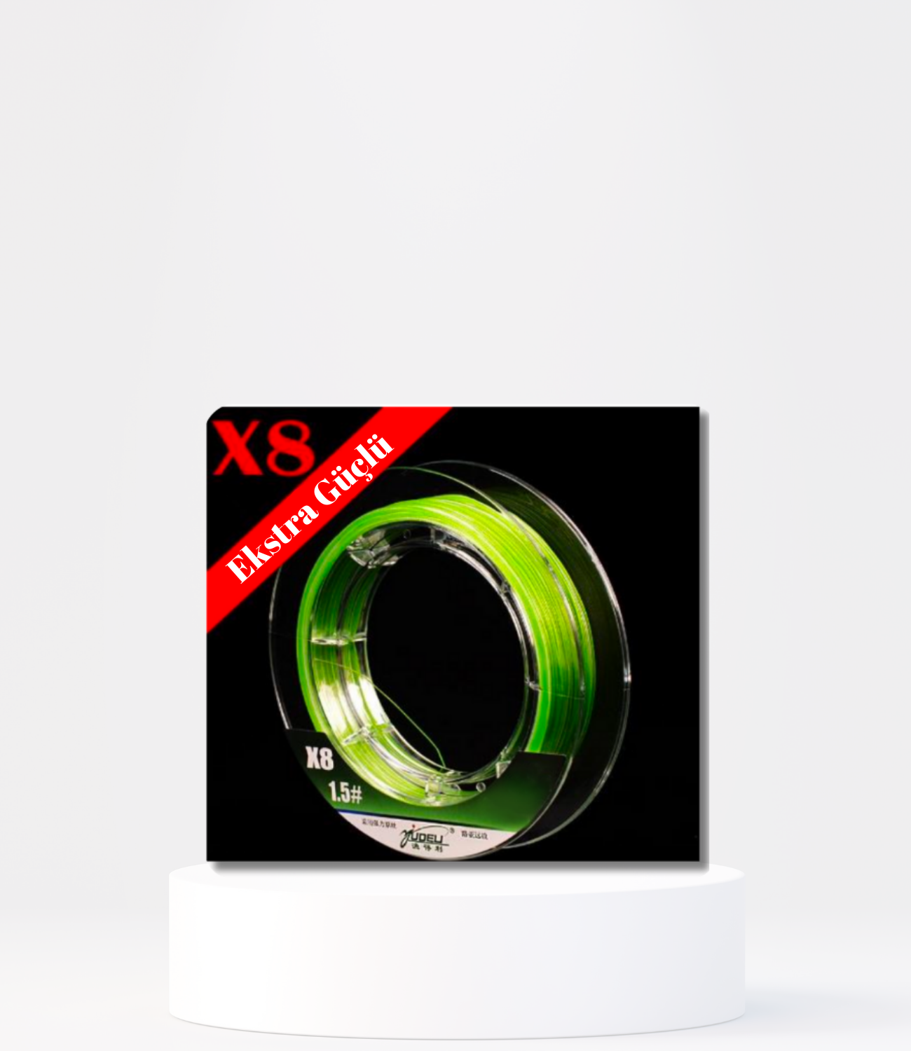 POYRAZ 8 Örgü İp Misina 8X Lif Olta Misinası 0,14mm
