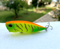 Popper Sahte Rapala Yem Sarı Limon 9G - 64MM - 9116