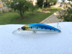 Rapala Suni Yem Mavi Sahte Balık 16G - 70MM - 9153