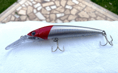 Rapala Suni Yem Kırmızı Kafa Sahte Balık 40G - 140MM - 9111