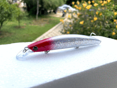 Rapala Suni Yem Kırmızı Kafa Sahte Balık 25G - 130MM - 9100