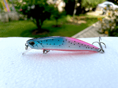 Rapala Suni Yem Mavi Pembe Sahte Balık 11G - 75MM - 9052
