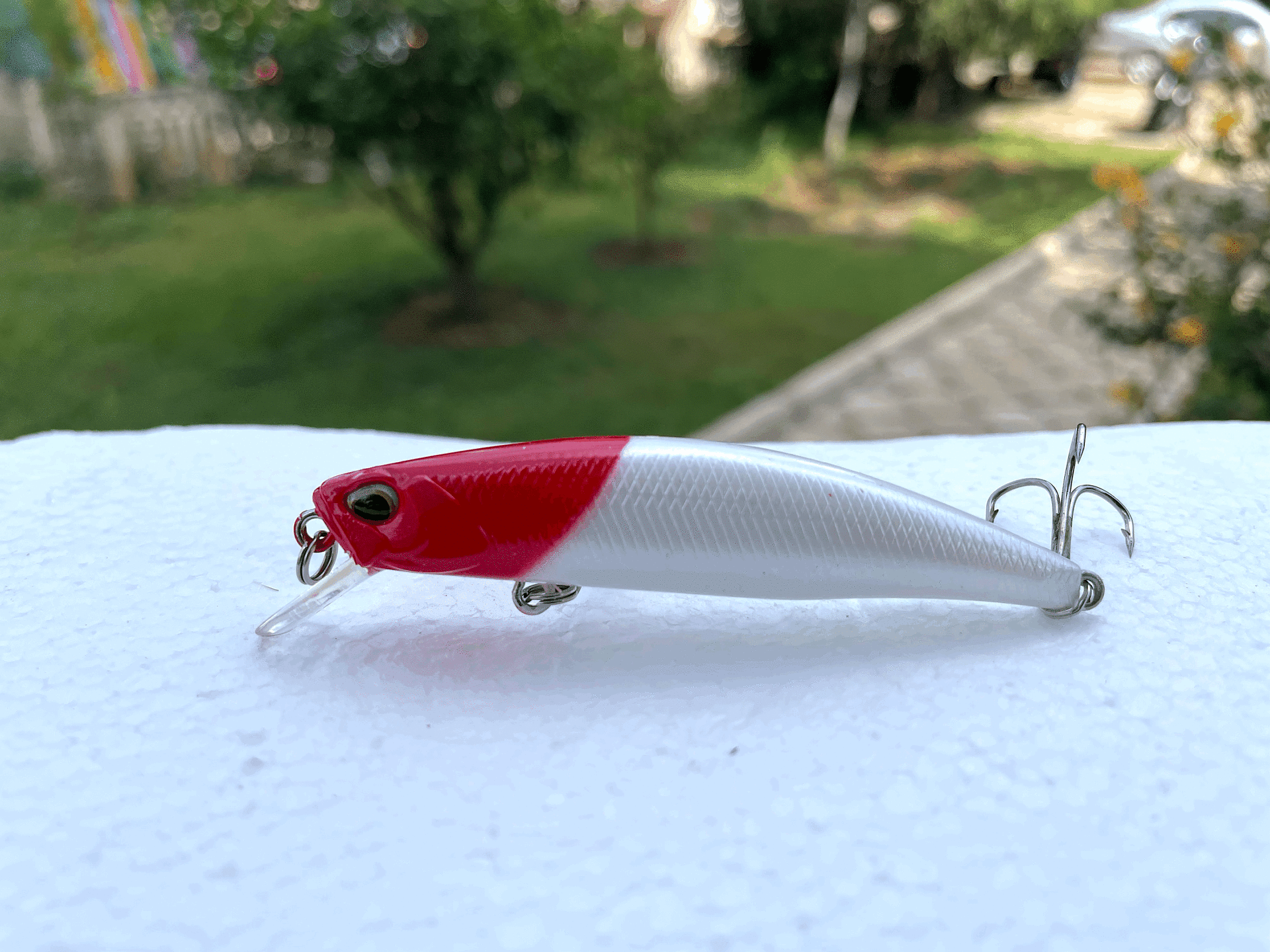 Rapala Suni Yem Kırmızı Kafa Sahte Balık 11G - 75MM - 9052