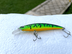 Rapala Suni Yem Yeşil Sahte Balık 10G - 70MM - 70S