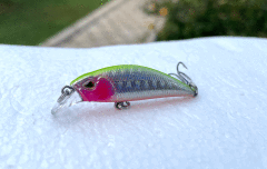 Rapala Suni Yem Pembe Sahte Balık 4G - 48MM - 48S