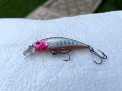 Rapala Suni Yem Pembe Sahte Balık 4G - 48MM - 48S