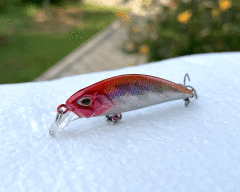 Rapala Suni Yem Kırmızı Sahte Balık LRF 4G - 48MM - 48S