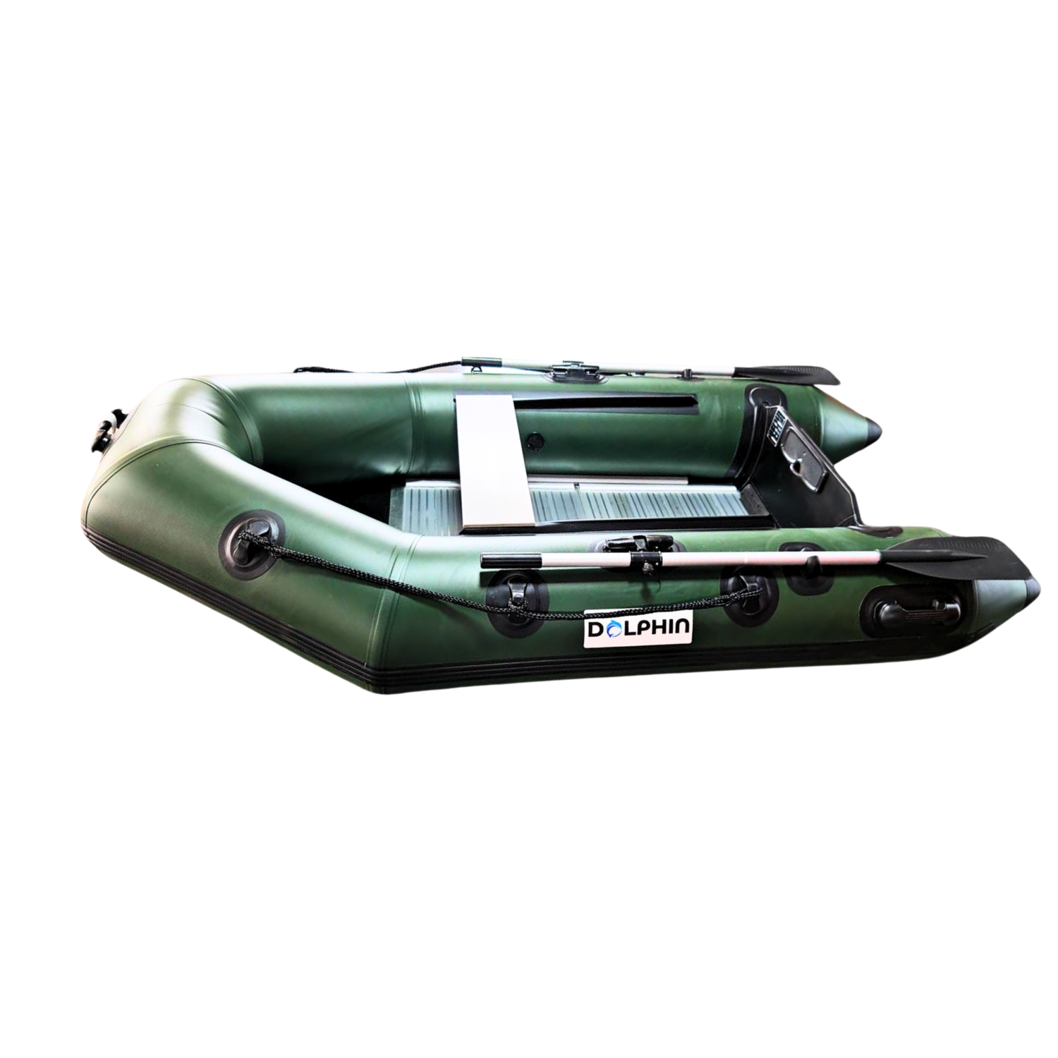 DOLPHIN Şişme Bot 2.40m Zodyak Tip Alüminyum Taban Yeşil