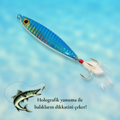 Jig Seti 3 Lü  Suni Yem Holografik Jig