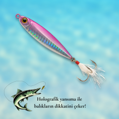 Jig Seti 3 Lü  Suni Yem Holografik Jig