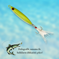Jig Seti 3 Lü  Suni Yem Holografik Jig