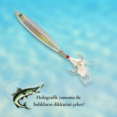 Jig Seti 3 Lü 20 GR Suni Yem Holografik Jig