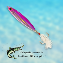Jig Seti 3 Lü 20 GR Suni Yem Holografik Jig