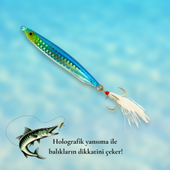 Jig Seti 4 Lü GR Suni Yem Holografik Jig