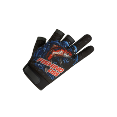 Avcılık Balıkçılık Eldiveni Sportif Avcı Eldiven Terleme Yapmaz Siyah Desen