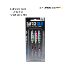 Sg Psycho Sprat Lrf 8g 3Pcs (Turkish Zebra Mix)