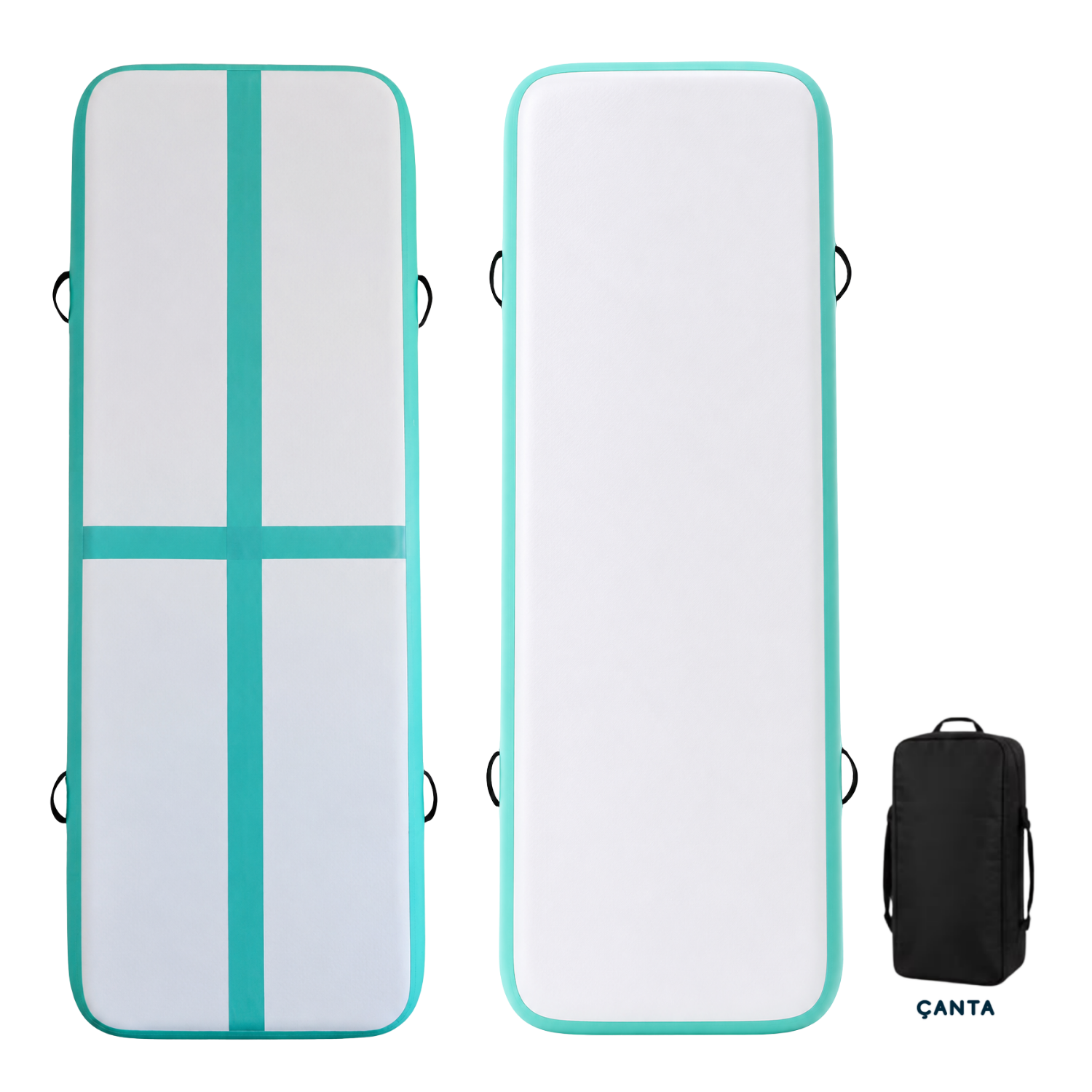Yoga Board Paddle Yoga Pilates Sup 300x100cm Yeşil