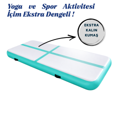 Yoga Board Paddle Yoga Pilates Sup 300x100cm Yeşil