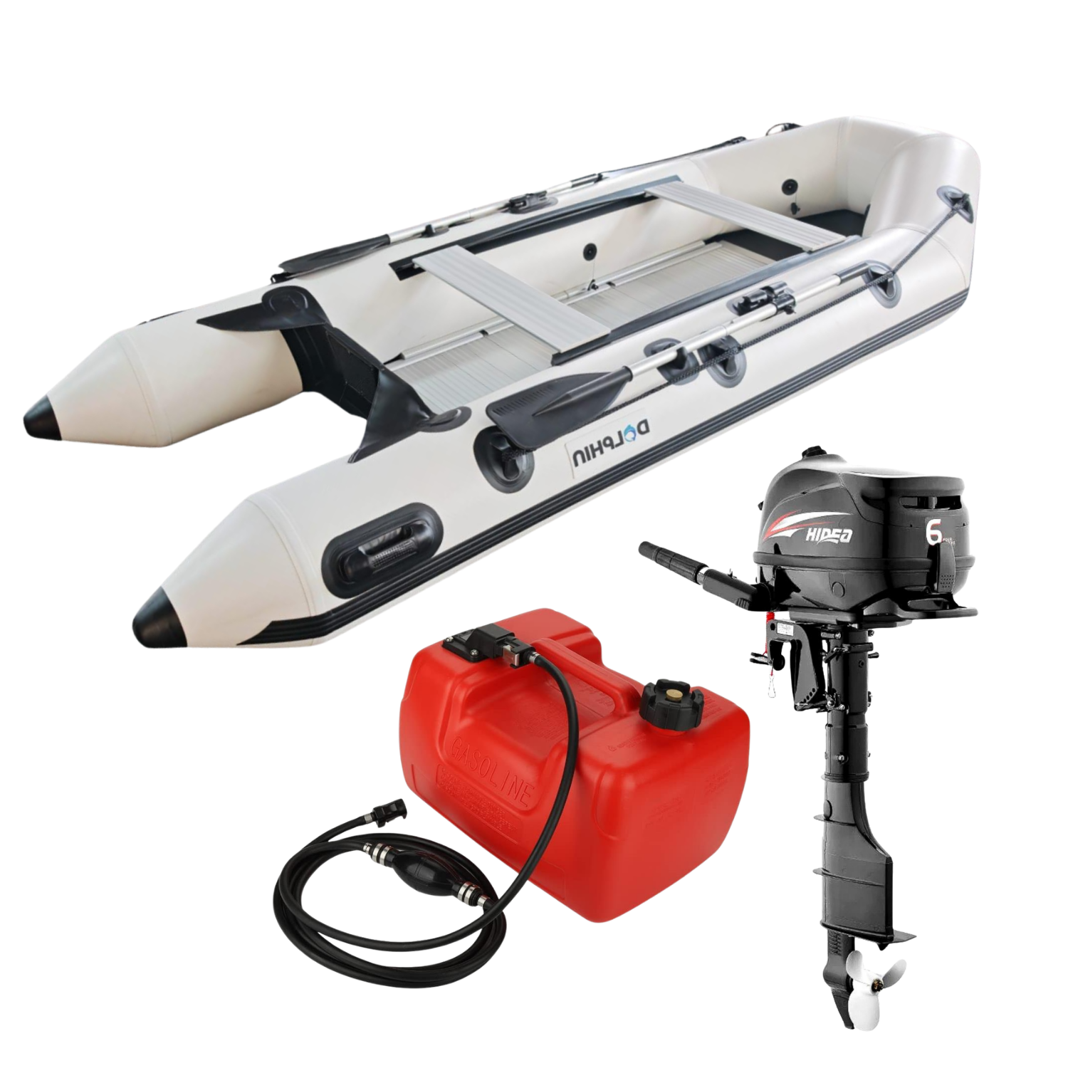 Dolphin 330 1.2 mm Zodyak Şişme Bot Hidea 6 Hp Deniz Motoru